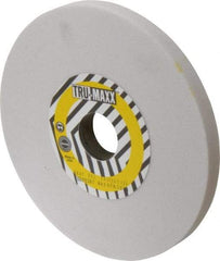 Tru-Maxx - 7" Diam x 1-1/4" Hole x 1/2" Thick, J Hardness, 80 Grit Surface Grinding Wheel - Aluminum Oxide, Type 1, Medium Grade, 3,600 Max RPM, Vitrified Bond, No Recess - USA Tool & Supply