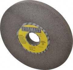 Tru-Maxx - 7" Diam x 1-1/4" Hole x 1/2" Thick, J Hardness, 60 Grit Surface Grinding Wheel - Aluminum Oxide, Type 1, Medium Grade, 3,600 Max RPM, Vitrified Bond, No Recess - USA Tool & Supply