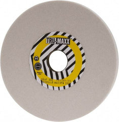 Tru-Maxx - 7" Diam x 1-1/4" Hole x 1/2" Thick, K Hardness, 80 Grit Surface Grinding Wheel - Aluminum Oxide, Type 1, Medium Grade, 3,600 Max RPM, Vitrified Bond, No Recess - USA Tool & Supply