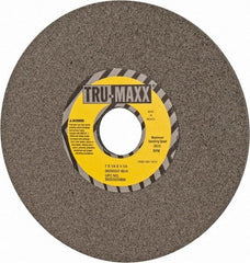 Tru-Maxx - 7" Diam x 1-1/4" Hole x 1/4" Thick, H Hardness, 80 Grit Surface Grinding Wheel - Aluminum Oxide, Type 1, Medium Grade, 3,600 Max RPM, Vitrified Bond, No Recess - USA Tool & Supply