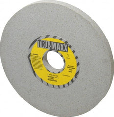 Tru-Maxx - 7" Diam x 1-1/4" Hole x 1/2" Thick, J Hardness, 100 Grit Surface Grinding Wheel - Aluminum Oxide, Type 1, Fine Grade, 3,600 Max RPM, Vitrified Bond, No Recess - USA Tool & Supply