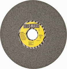 Tru-Maxx - 8" Diam x 1-1/4" Hole x 1/4" Thick, J Hardness, 60 Grit Surface Grinding Wheel - Aluminum Oxide, Type 1, Medium Grade, 3,600 Max RPM, Vitrified Bond, No Recess - USA Tool & Supply