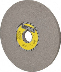 Tru-Maxx - 8" Diam x 1-1/4" Hole x 1/2" Thick, H Hardness, 60 Grit Surface Grinding Wheel - Aluminum Oxide, Type 1, Medium Grade, 3,600 Max RPM, Vitrified Bond, No Recess - USA Tool & Supply
