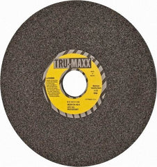 Tru-Maxx - 8" Diam x 1-1/4" Hole x 1/4" Thick, H Hardness, 46 Grit Surface Grinding Wheel - Aluminum Oxide, Type 1, Coarse Grade, 3,105 Max RPM, Vitrified Bond, No Recess - USA Tool & Supply