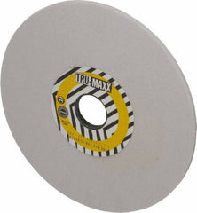 Tru-Maxx - 8" Diam x 1-1/4" Hole x 1/4" Thick, I Hardness, 80 Grit Surface Grinding Wheel - Aluminum Oxide, Type 1, Medium Grade, 3,600 Max RPM, Vitrified Bond, No Recess - USA Tool & Supply