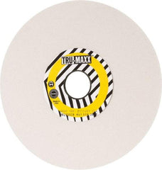 Tru-Maxx - 8" Diam x 1-1/4" Hole x 1/4" Thick, I Hardness, 100 Grit Surface Grinding Wheel - Aluminum Oxide, Type 1, Fine Grade, 3,600 Max RPM, Vitrified Bond, No Recess - USA Tool & Supply