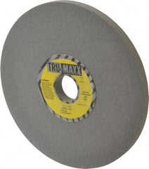 Tru-Maxx - 8" Diam x 1-1/4" Hole x 1/2" Thick, I Hardness, 100 Grit Surface Grinding Wheel - Aluminum Oxide, Type 1, Fine Grade, 3,600 Max RPM, Vitrified Bond, No Recess - USA Tool & Supply