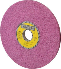 Tru-Maxx - 8" Diam x 1-1/4" Hole x 1/2" Thick, H Hardness, 46 Grit Surface Grinding Wheel - Aluminum Oxide, Type 1, Coarse Grade, 3,600 Max RPM, Vitrified Bond, No Recess - USA Tool & Supply