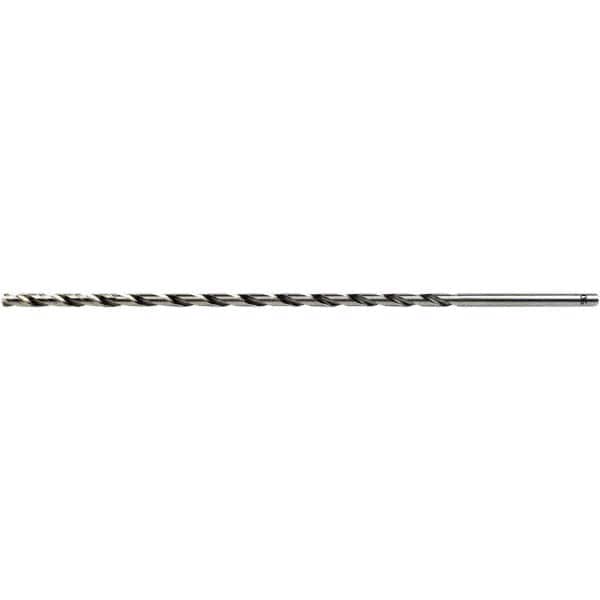 OSG - 0.2756" 130° 2-Flute Solid Carbide Extra Length Drill Bit - USA Tool & Supply