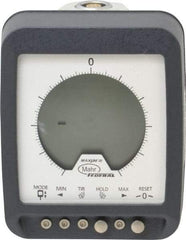 Mahr - 0 to 0.2" Range, 0.00002" Graduation, Electronic Drop Indicator - Accurate to 0.00005", English & Metric System, Digital Display - USA Tool & Supply