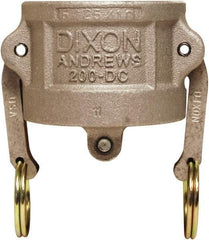 Dixon Valve & Coupling - 3" Aluminum Cam & Groove Suction & Discharge Hose Dust Cap For Use with Adapters - Part DC, 125 Max psi - USA Tool & Supply