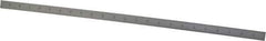 Starrett - 24" Long, 1/64, 1/32, 1/16, 1/8" Graduation, Flexible Steel Rule - 4R Graduation Style, 3/4" Wide, Silver, Satin Chrome Finish - USA Tool & Supply