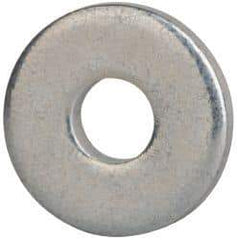 RivetKing - Size 4, 1/8" Rivet Diam, Zinc-Plated Steel Round Blind Rivet Backup Washer - 1/16" Thick, 1/8" ID, 3/8" OD - USA Tool & Supply