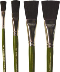 Wooster Brush - 3/4" Camel Hair Artist's Paint Brush - 3/4" Wide, 1" Bristle Length, 5-19/32" Plastic Handle - USA Tool & Supply