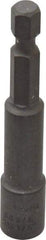 Wera - 1/4" Nonmagnetic Nutsetter - 1/4" Hex Drive, 2-5/8" OAL, 9/16" Socket Nose Diam - USA Tool & Supply