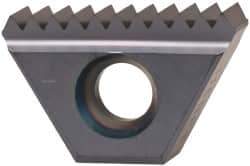 Kennametal - 11.5 TPI, Internal/External Thread, NPT Standard, STN KC635M Grade Thread Mill Insert - Carbide, TiAlN Coating - USA Tool & Supply