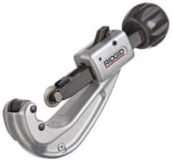 Ridgid - 1-7/8" to 4-1/2" Pipe Capacity, Tube Cutter - Cuts Metal - USA Tool & Supply