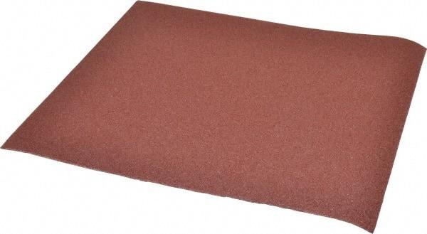3M - 50 Grit, Aluminum Oxide Sanding Sheet - 11" Long x 9" Wide, Coarse Grade, X Weighted Cloth Backing - USA Tool & Supply