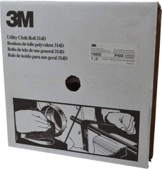 3M - 2" x 50 Yd 40 Grit Aluminum Oxide Cloth Roll - Coarse Grade, X Weighted Backing - USA Tool & Supply
