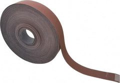3M - 1" x 50 Yd 500 Grit Aluminum Oxide Cloth Roll - Extra Fine Grade, J Weighted Backing - USA Tool & Supply