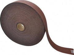 3M - 1-1/2" x 50 Yd 100 Grit Aluminum Oxide Cloth Roll - Fine Grade, J Weighted Backing - USA Tool & Supply