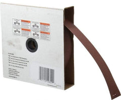 3M - 1-1/2" x 50 Yd 120 Grit Aluminum Oxide Cloth Roll - Fine Grade, J Weighted Backing - USA Tool & Supply
