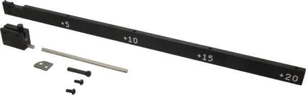 SPI - 26" OAL, Accurate up to 0.003", Anodized Caliper Extender - 1 Piece, For Use with 6" Dial, Vernier & Electronic Calipers - USA Tool & Supply