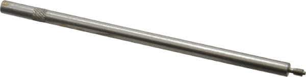 SPI - 4 Inch Long, Steel, Depth Gage Rod - Use with Most Dial Depth Gages with 4-48 Threads - USA Tool & Supply