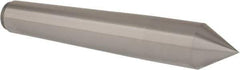 Riten - 1-3/4" Head Diam, Hardened Tool Steel Standard Point Solid Dead Center - Jarno 14 Taper, 1-3/4" Point Diam, 3" Point Length, 10-1/2" OAL - USA Tool & Supply