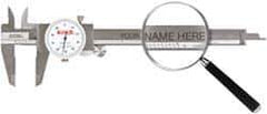 SPI - 0" to 6" Range, 0.001" Graduation, 0.1" per Revolution, Dial Caliper - White Face, 1.5748" Jaw Length - USA Tool & Supply