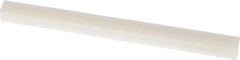 Made in USA - 3" Long x 1/4" Wide x 1/4" Thick, Novaculite Sharpening Stone - Square, Ultra Fine Grade - USA Tool & Supply