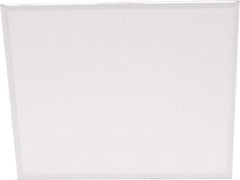 PRO-SAFE - 5-1/4" Wide x 4-1/2" High, Polycarbonate Cover Plate - Clear, Universal Mount - USA Tool & Supply