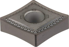 Kennametal - CNMG643 MS Grade KC5510 Carbide Turning Insert - TiAlN Finish, 80° Diamond, 3/4" Inscr Circle, 1/4" Thick, 3/64" Corner Radius - USA Tool & Supply