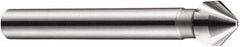DORMER - 8mm Shank Diam, 3 Flute 82° High Speed Steel Countersink - USA Tool & Supply