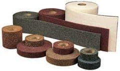 3M - 30' Long x 12" Wide Nonwoven Roll - Very Fine Grade, Purple, Aluminum Oxide - USA Tool & Supply