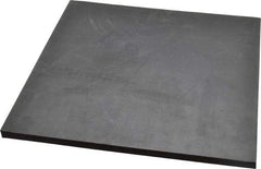 Made in USA - 12" Long, 12" Wide, 1/2" Thick, Neoprene Rubber Foam Sheet - 35 to 45 Durometer, Black, -20 to 220°F, 800 psi Tensile Strength, Stock Length - USA Tool & Supply