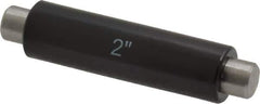 SPI - 2 Inch Long, Accuracy Up to 0.0001 Inch, Flat End Micrometer Calibration Standard - Use with Micrometers, Includes Heat Insulating Handle - USA Tool & Supply