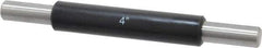 SPI - 4 Inch Long, Accuracy Up to 0.0001 Inch, Flat End Micrometer Calibration Standard - Use with Micrometers, Includes Heat Insulating Handle - USA Tool & Supply