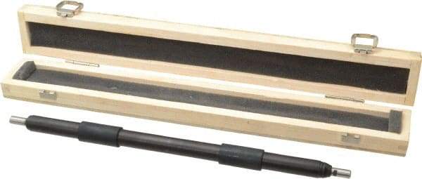 SPI - 13 Inch Long, Accuracy Up to 0.0003 Inch, Spherical End Micrometer Calibration Standard - Use with Micrometers, Includes Heat Insulating Handle - USA Tool & Supply