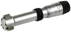 Fowler - 1-3/8 to 2", 3.15" Gage Depth, Mechanical Inside Hole Micrometer - 0.00025" Graduation, 0.00015" Accuracy, Ratchet Stop Thimble - USA Tool & Supply