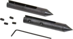 SPI - 2-3/16" OAL, Caliper Centerline Gage Attachment - 1 Piece, 0.141" Slot Width, For Use with 4, 6 & 8" Dial & Vernier Calipers - USA Tool & Supply