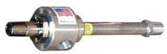 Vortec - 7" Long Hose, 640 BTU/Hr Air Capacity, 1 Outlet, Cold Air Coolant System - 1.88" Hose Inside Diam, 7" Tank/Unit Length, 1-5/8" Tank/Unit Width - USA Tool & Supply