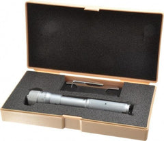 Mitutoyo - 0.8 to 1", Mechanical Inside Hole Micrometer - 0.0002" Graduation, 0.00015" Accuracy, Ratchet Stop Thimble - USA Tool & Supply