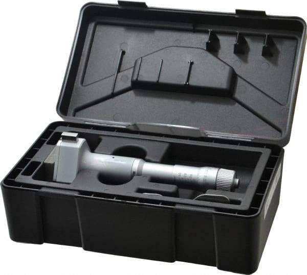Mitutoyo - 2-1/2 to 3", Mechanical Inside Hole Micrometer - 0.0002" Graduation, 0.00015" Accuracy, Ratchet Stop Thimble - USA Tool & Supply