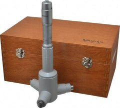 Mitutoyo - 5 to 6", Mechanical Inside Hole Micrometer - 0.0002" Graduation, 0.00025" Accuracy, Ratchet Stop Thimble - USA Tool & Supply