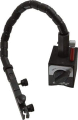 Flexbar - 90 Lb Magnetic Force, Fine Adjustment Indicator Positioner & Holder with Base - Flexible Arm, Rectangular Base, 2-5/8" Base Height, 2-1/4" Base Length, 2" Base Width - USA Tool & Supply