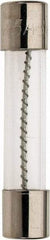 Ferraz Shawmut - 32 VAC, 25 Amp, Time Delay Miniature Glass Fuse - Clip Mount, 1-1/4" OAL, 1/4" Diam - USA Tool & Supply