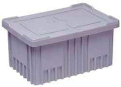 Quantum Storage - 10.9" Long x 8.3" Wide x 1" High Gray Lid - For Use with DG91035, DG91050 - USA Tool & Supply