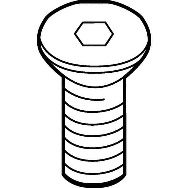 Kennametal - Torx Cap Screw for Indexable Face/Shell Mills - M4x0.7 Thread, For Use with Shims - USA Tool & Supply