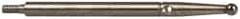 Compac - 2mm Ball Diam, Carbide, Ball Test Indicator Contact Point - 1.44" Contact Point Length, Use with Brown & Sharpe Dial Test Indicators - USA Tool & Supply
